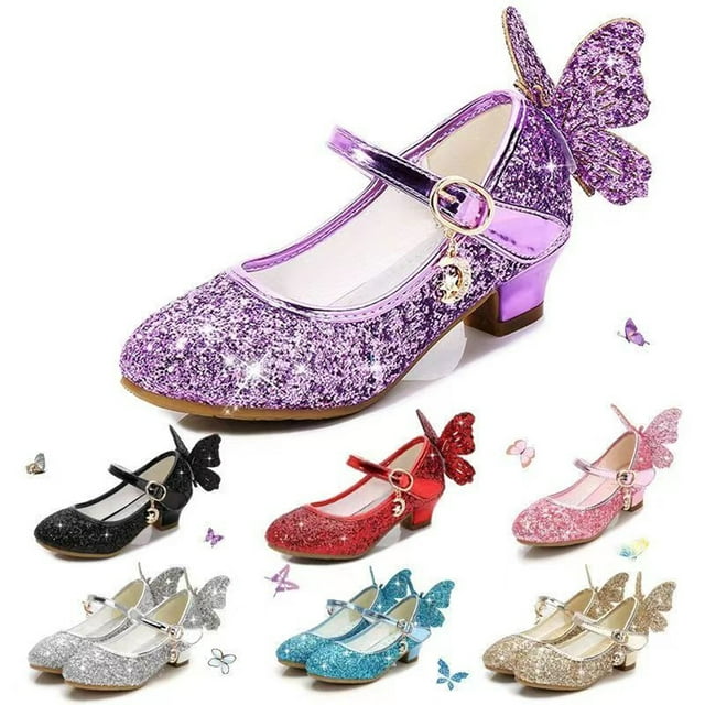 Godderr Toddler Little Big Kids Girls Princess Shoes Spring Fall Flats