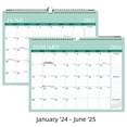 thumbnail image 1 of Godderr Wall Style Calendar 2023-2024 English Calendar Portable Desktop Calendar 15x12inch, 1 of 5