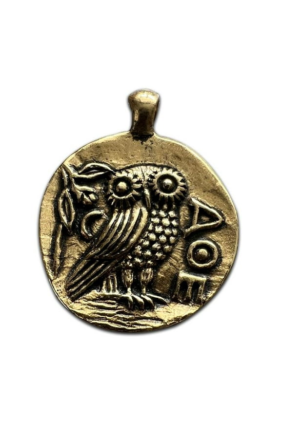 Goddess Athena Pendant for Wisdom & War