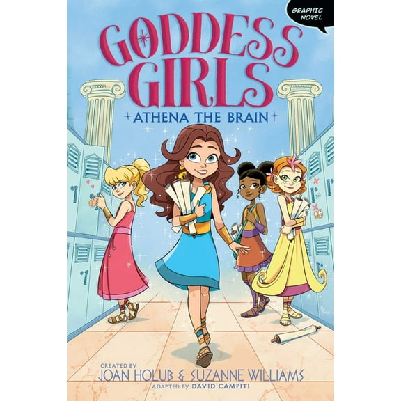 Goddess Girls Graphic Novel Athena the Brain Graphic Novel, Book 1, (Paperback)