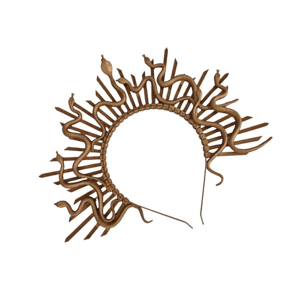 Goddess Inspire Medusas Crown Snake Headband Fashion Accessory for Themed Parties andC0sp1ayEvent Daily Casual Wear