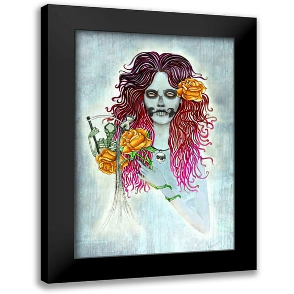 Goddess, Jami 11x14 Black Modern Framed Museum Art Print Titled - Day of Dead