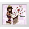 thumbnail image 1 of Goddess, Jami 17x15 White Modern Wood Framed Museum Art Print Titled - Diablo, 1 of 4