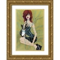 thumbnail image 1 of Goddess, Jami 17x24 Gold Ornate Wood Framed with Double Matting Museum Art Print Titled - Ruca, 1 of 4
