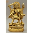 thumbnail image 1 of Goddess Kali Statue In Brass - Handmade Hindu Goddess Sculpture, 1 of 3