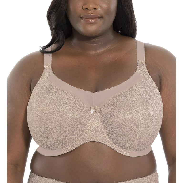 Goddess Kayla Banded Full Cup Underwire Bra (6164),34H,Taupe Leopard 