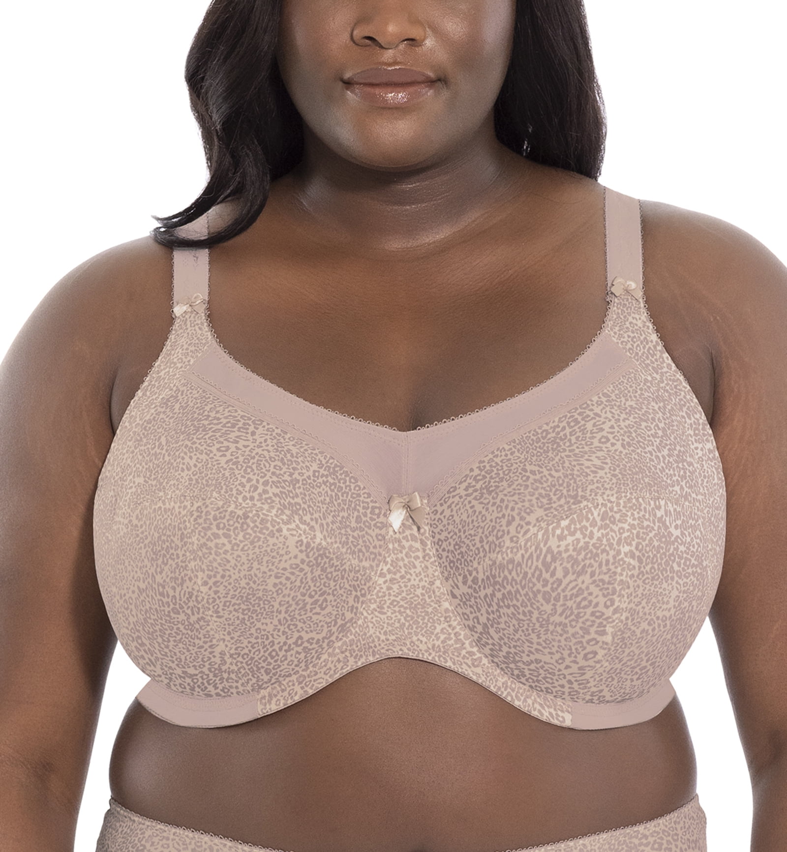 Goddess Kayla Banded Full Cup Underwire Bra (6164),36L,Taupe Leopard