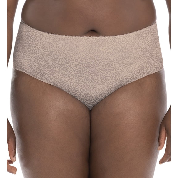 Goddess Kayla Matching Brief (6168),2XL,Taupe Leopard