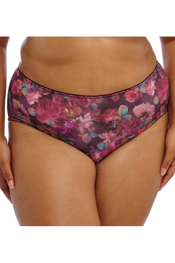 Kayla Matching Brief (6168),4XL,Plum Rose