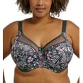 thumbnail image 1 of Goddess Kayla Support Underwire Bra (6162),34I,Charcoal, 1 of 5
