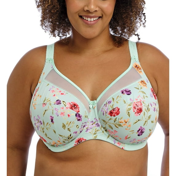 Goddess Kayla Support Underwire Bra (6162),34M,Blue Haze