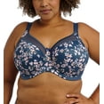 thumbnail image 1 of Goddess Kayla Support Underwire Bra (6162),44L,Teal Blossom, 1 of 5