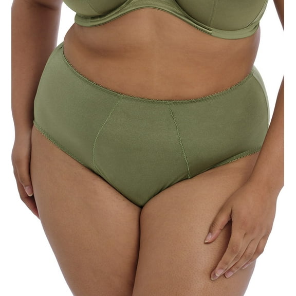 Goddess Keira Matching Brief (6095),XL,Olive