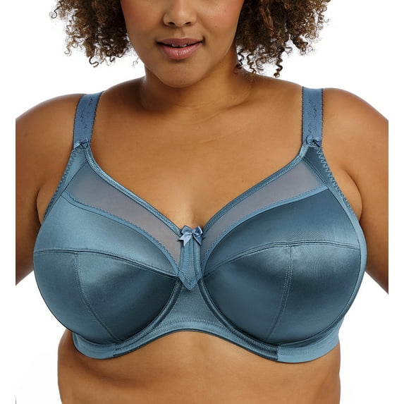 Goddess Keira Support Underwire Bra (6090),34K,Mediterranean Blue