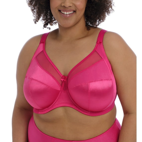 Goddess Keira Support Underwire Bra (6090),36H,Hot Pink