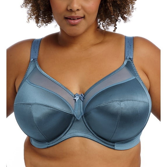 Goddess Keira Support Underwire Bra (6090),38I,Mediterranean Blue