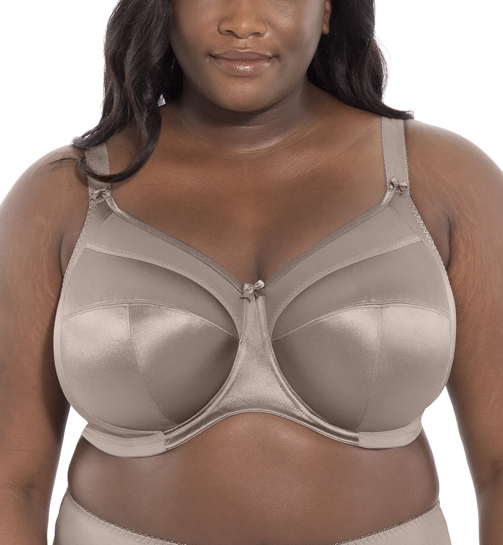 Goddess Keira Support Underwire Bra (6090),46H,Pebble 