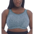 thumbnail image 1 of Goddess Non Wire Sports Bra (6913),36DDD,Teal Heather, 1 of 5