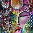 thumbnail image 1 of "Goddess" Painting Print on Wrapped Canvas, 1 of 7