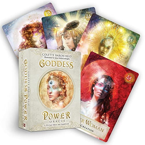 Pre-Owned Goddess Power Oracle (Standard Edition): A 52-Card Deck and GuidebookGoddess Love Oracle Cards for Healing, Inspiration, and Divination, 9781401959340, 1401959342, Paperback,