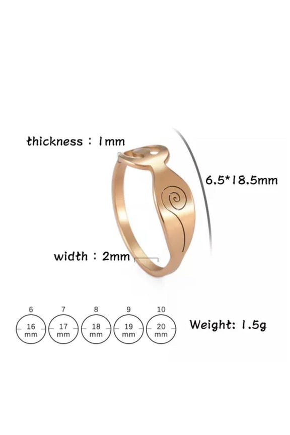 Goddess Rings Moon Wicca Witchcraft Magic Religious Finger Ring Jewelry