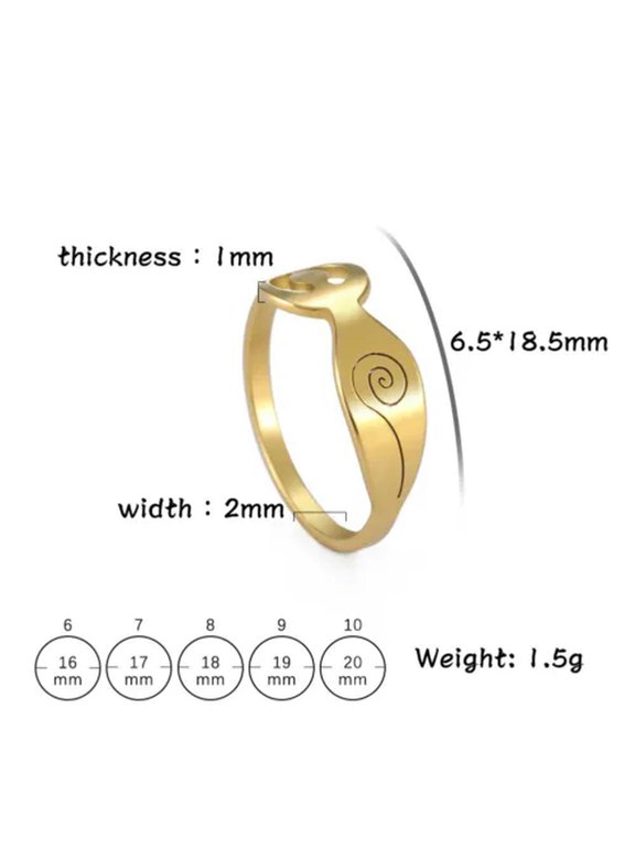 Goddess Rings Moon Wicca Witchcraft Magic Religious Finger Ring Jewelry