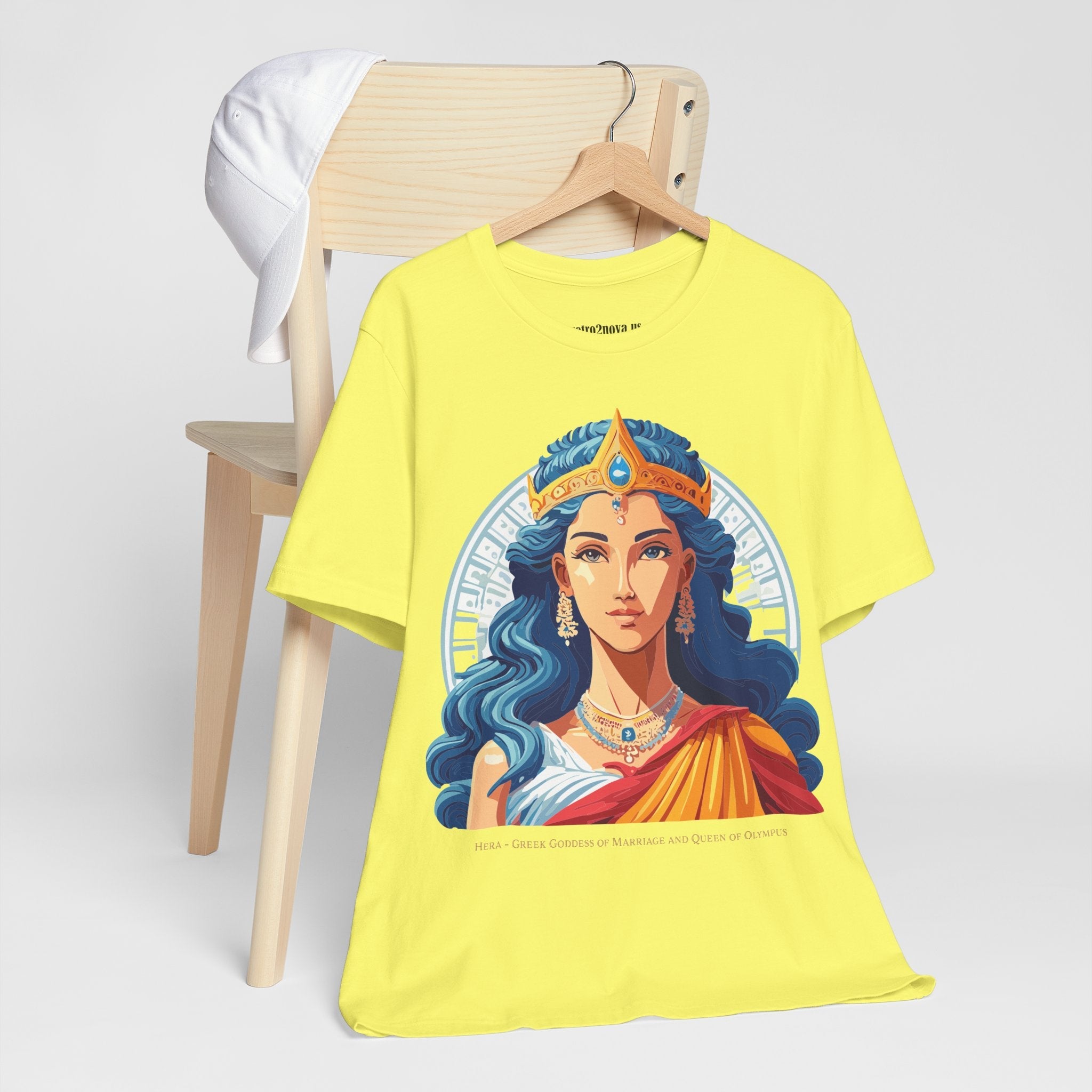 Hera Short Sleeve Shirt - Cumquat Stripe