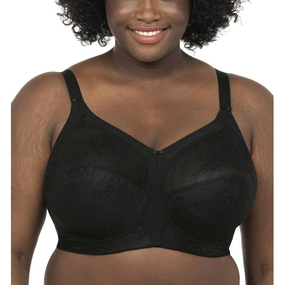 Goddess Verity Full Cup Non Wire Bra (700218),36M,Black