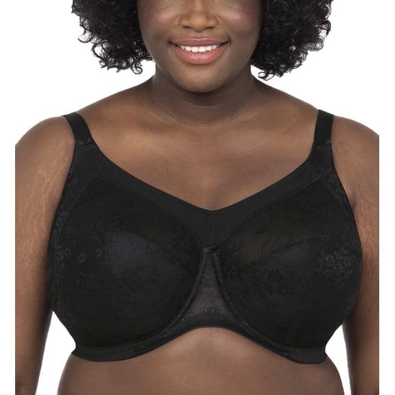 Goddess Verity Full Cup Underwire Bra (700204),44M,Black