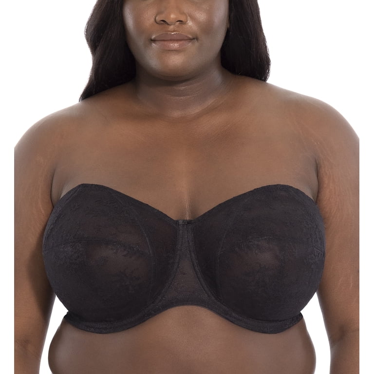 Goddess Verity Strapless Underwire Bra (700213),40H,Black