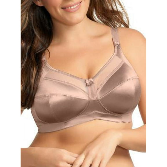 Goddess Womens Keira Plus-Size Soft Cup Bra, 42DD, FAWN
