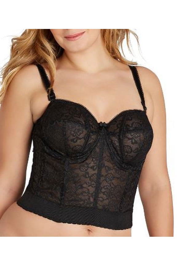 Womens Lace Longline Bra Style-689