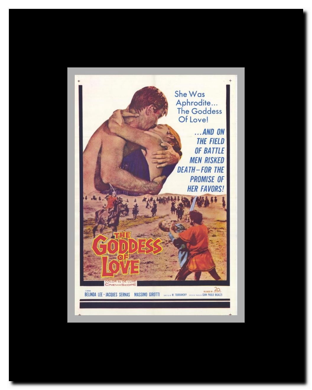 Goddess of Love Framed Movie Poster