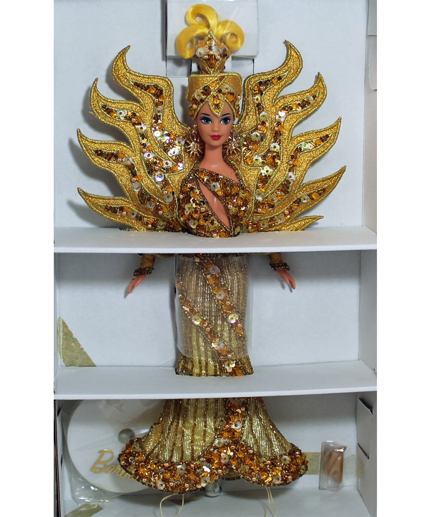 その他 GODFESS OF THE SUN BARBIE Mattel Barbie Collectable 1995 Goddess of The Sun Doll by Bob