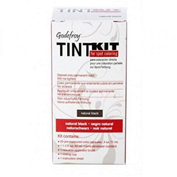 Godefroy Tint Kit 20 Applications Natural Black