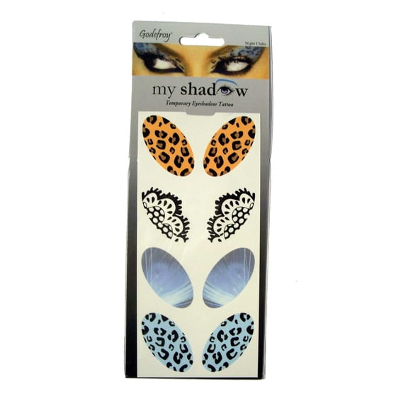 Godefroy My Shadow Temporary Eyeshadow Tattoo Night Club 3pck