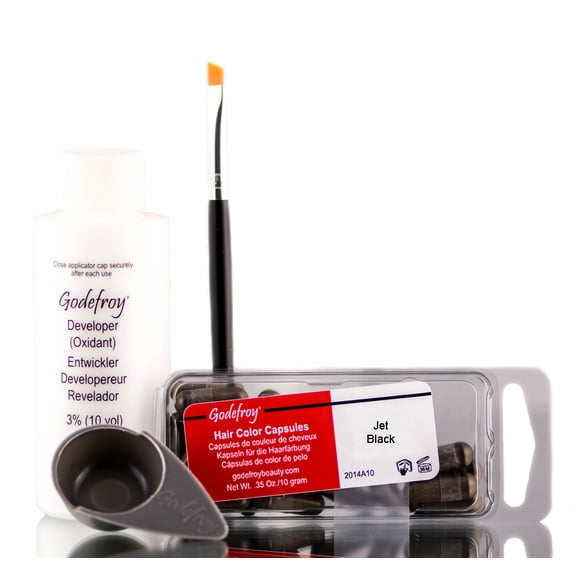 Godefroy Tint, Jet Black - 20 Application Kit