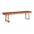 thumbnail image 1 of Godenza Bench Walnut-Color:Brown,Finish:NC Lacquer (Matt),Style:Mid-century modern, 1 of 4