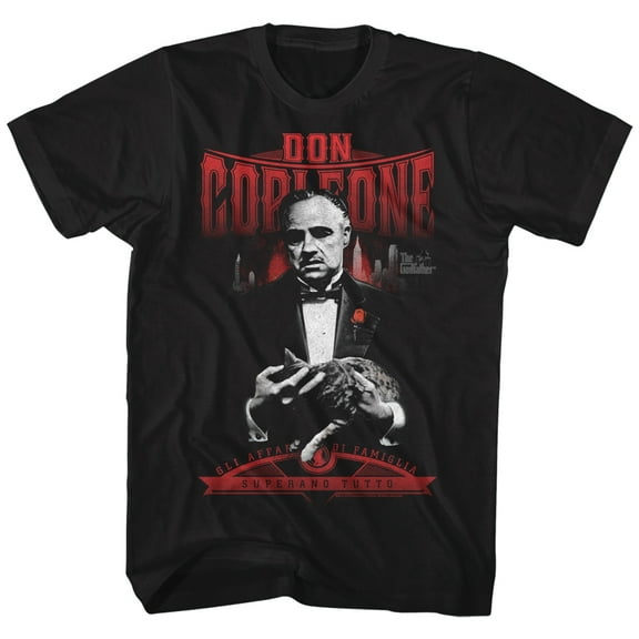 Godfather El Don Black Adult T-Shirt