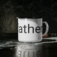 thumbnail image 1 of Godfather Enamel Camp Mug 12 oz Glossy Finish Mafia Themed Mug Mob Gangster, 1 of 4