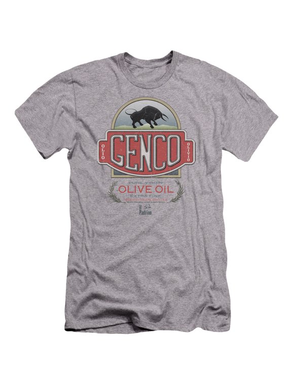 Godfather - Genco Olive Oil - Premium Slim Fit Short Sleeve Shirt - Small
