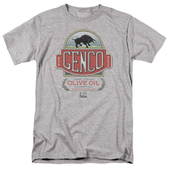 Godfather Genco Olive Oil Adult 18/1 T-Shirt Athletic Heather