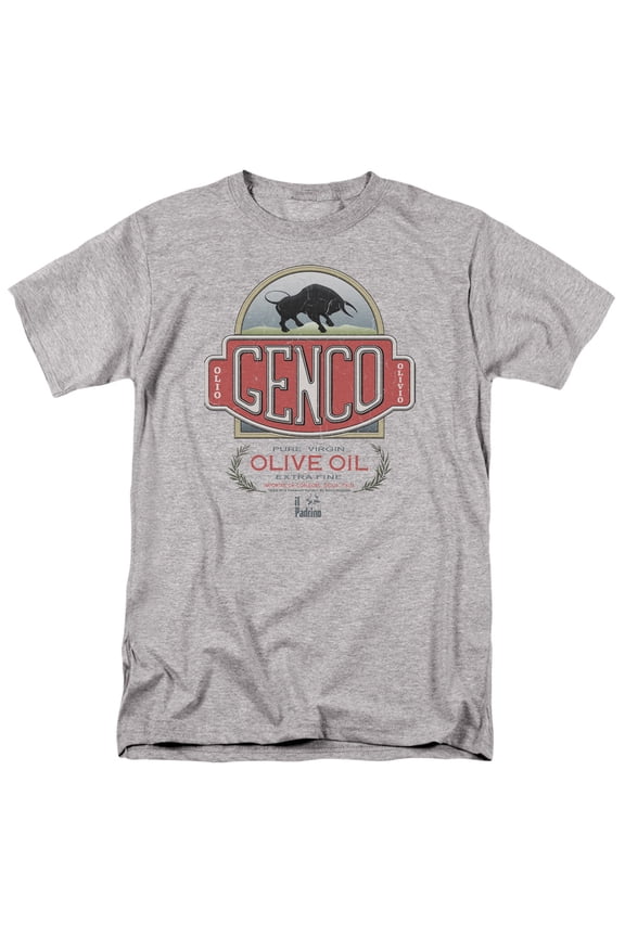 Godfather Genco Olive Oil Adult 18/1 T-Shirt Athletic Heather