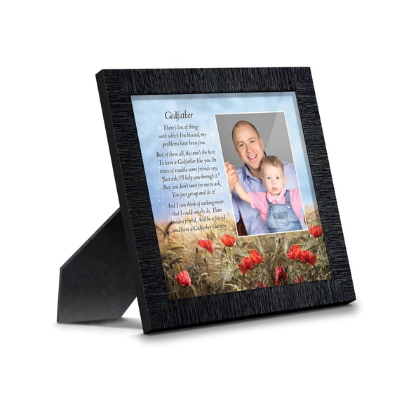 Godfather, God Father Gift Picture Frame, 6327CH