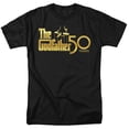thumbnail image 1 of Godfather - Godfather 50th Logo - Adult Unisex Short Sleeve T-Shirt - Black, 1 of 3