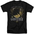 thumbnail image 1 of Godfather Godfather Crest Unisex Adult Tall T Shirt (2X-Large) Black, 1 of 4