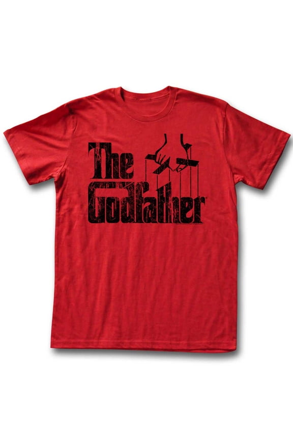 Godfather Logo Black Red Adult T-Shirt