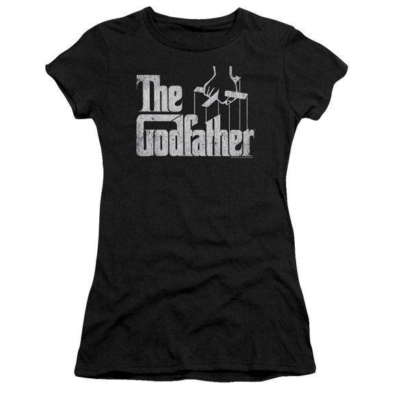 Godfather - Logo - Juniors Teen Girls Cap Sleeve Shirt - Small