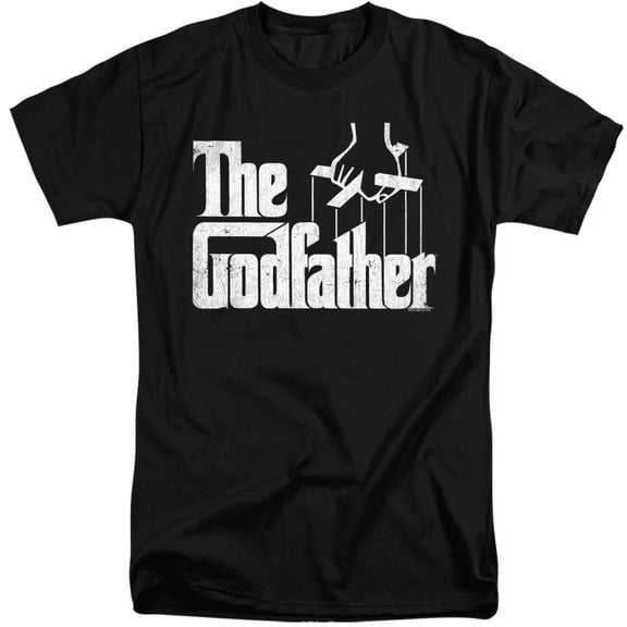 Godfather Logo Unisex Adult Tall T Shirt (3X-Large) Black