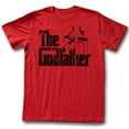 thumbnail image 1 of Godfather Movies Logo Black Adult Short Sleeve T Shirt, 1 of 2